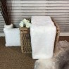 CLEARANCE! Richmond Cream Faux Fur Bed Runner | Cream Fur Bed Runner