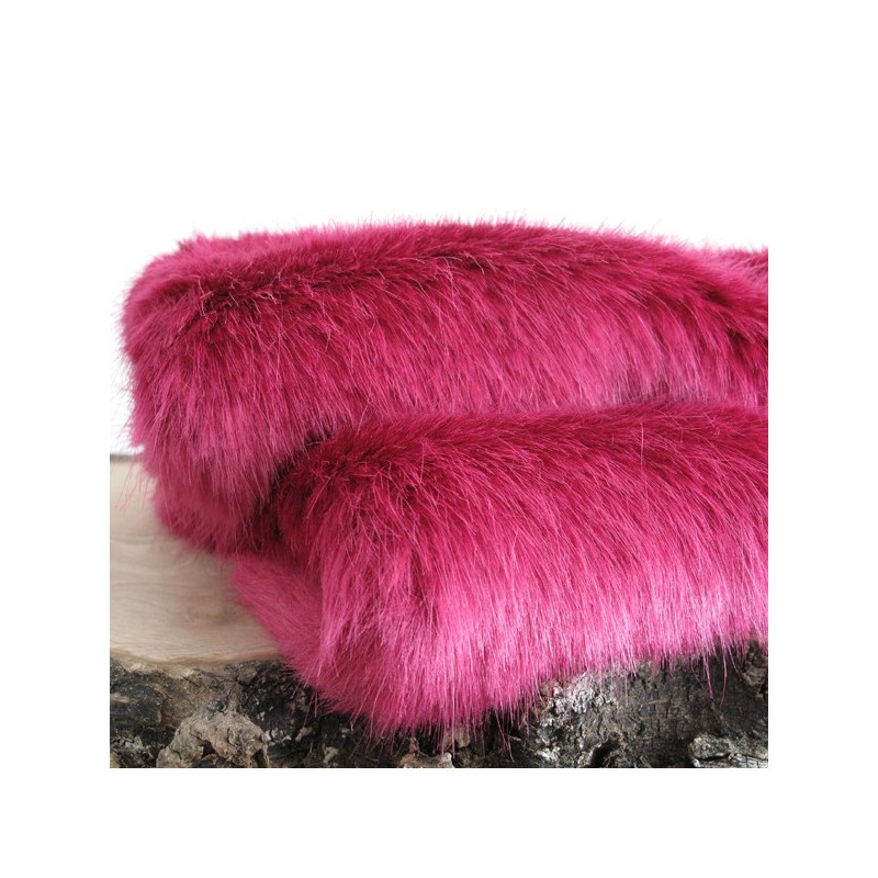 SALDI! Copriletto in Finta Pelliccia Magenta | Copriletto in Pelliccia Rosa Brillante