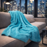 Jade Green Fleece Throw | Jade Fleece Blanket | Green Fleece Blanket |