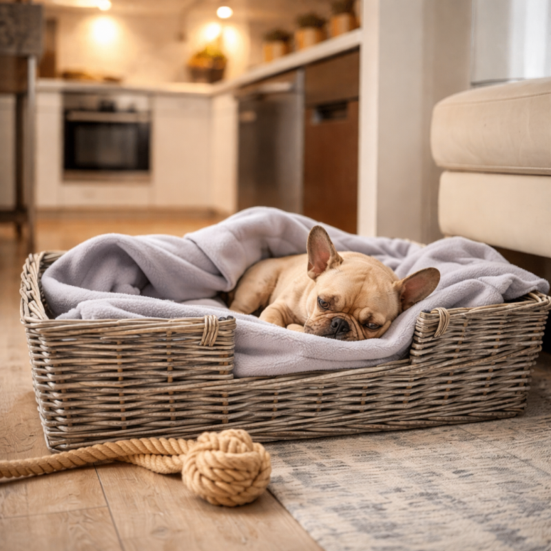 Light Grey Fleece Dog Blanket | Fleece Pet Blanket | Fleece Dog Blanket
