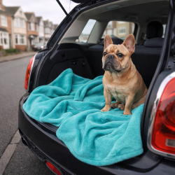Jade Green Fleece Pet Blanket | Fleecy Dog Blankets | Green Dog Blanket