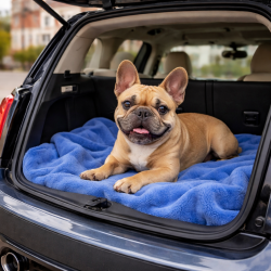 Couverture polaire bleu ciel pour animaux | Couvertures polaires pour animaux | Couvertures bleues pour chiens