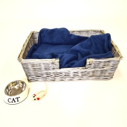 Petrol Blue Fleece Dog Blanket | Fleecy Dog Blanket | Blue Pet Blanket