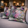 Coussins en velours de luxe Rhapsody | Coussins en velours imprimé fleuri |