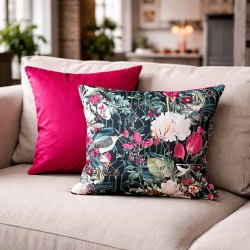 Patagonia Reversible Velvet Cushions | Luxury Tropical Velvet Cushions