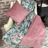 Coperta in Velluto Reversibile - Tranquillità | Coperta in Velluto Stampato di Lusso