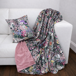 Coperta in Velluto Reversibile per Divano - Rhapsody | Copriletto in Velluto Reversibile