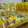 Midsummer Luxury Velvet Throw | Double Sided Large Floral Velvet Throw