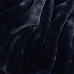 Chelsea Navy Faux Fur Fabric