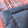Draagbare Reisdeken met Draaghandvat Rood Tartan