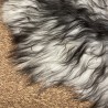 Grey Sheepskin Rug, Natural Grey Icelandic Sheepskin