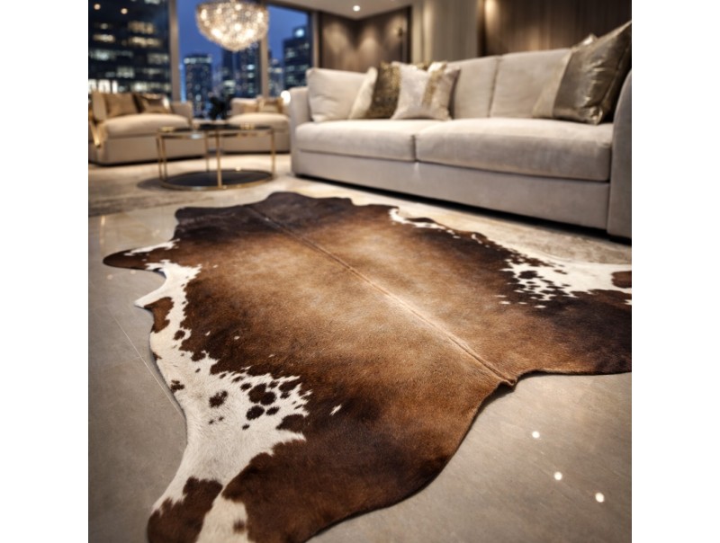 Elevate Your Interior with a Cowhide Rug: A Blend of Style and Functionality